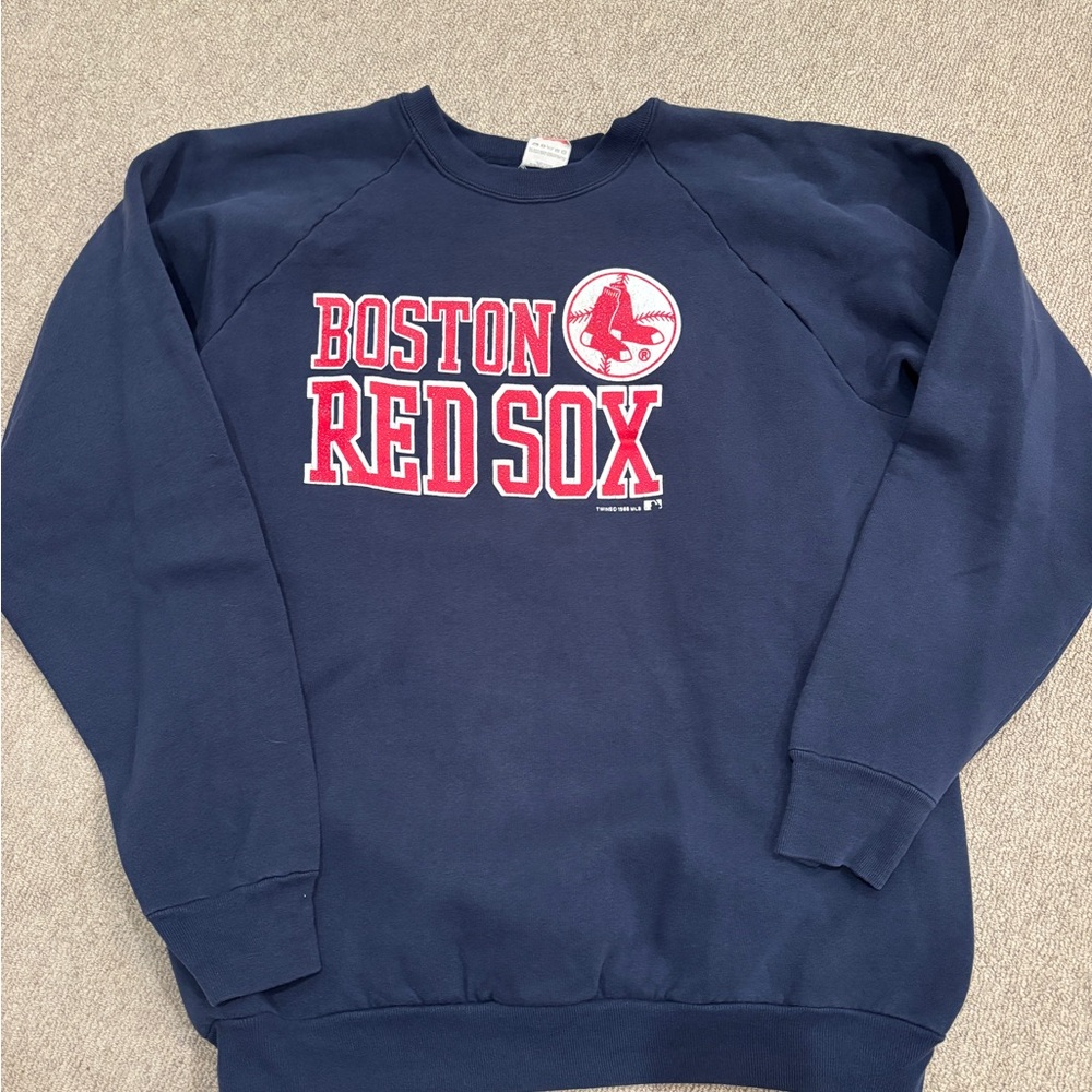Vintage 80s Boston Red Sox Navy Sweatshirt